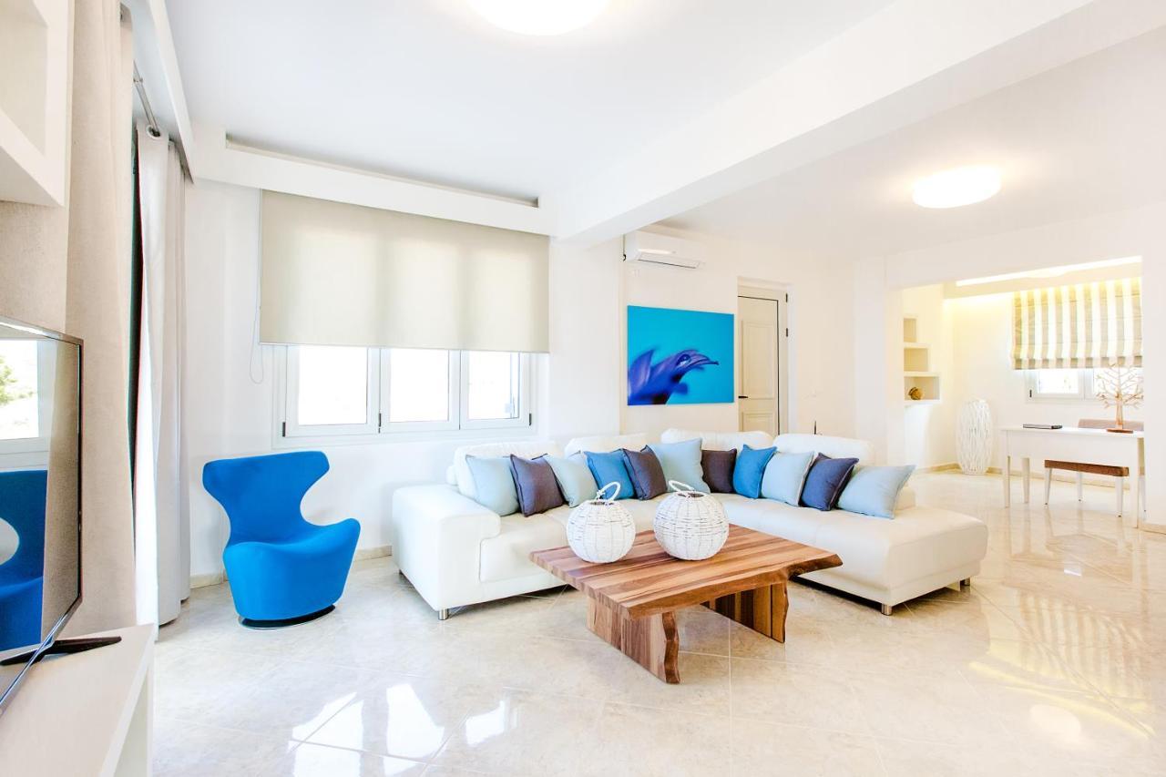 Villa Bella Elena Kato Vathia Bagian luar foto