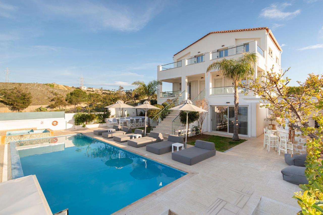 Villa Bella Elena Kato Vathia Bagian luar foto