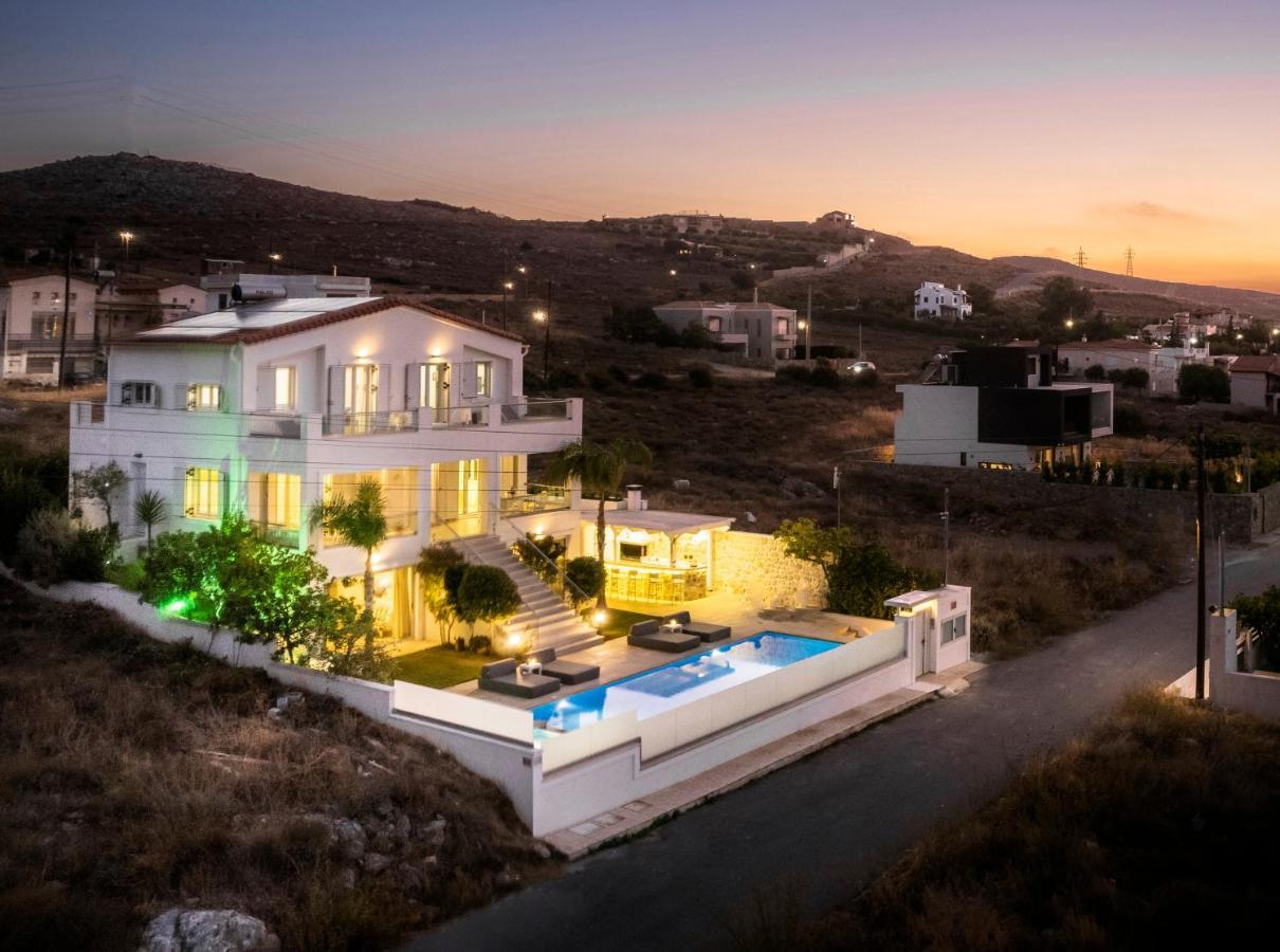 Villa Bella Elena Kato Vathia Bagian luar foto