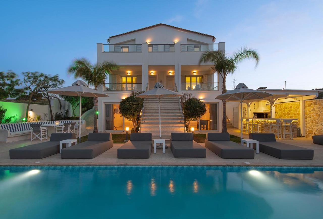 Villa Bella Elena Kato Vathia Bagian luar foto